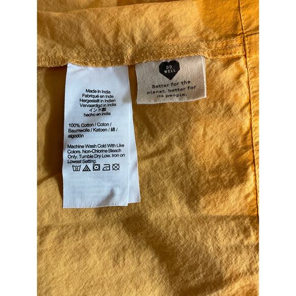 Madewell Size XXSmall Flutter Sleeves Mustard - Picture 6 of 6